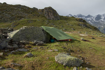 Bivouc alpin